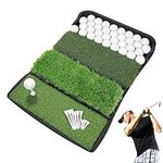 Golf Practice Mat - Foldable Golf T