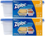 Ziploc Divided Containers