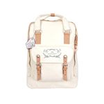 Doughnut Travel Laptop Backpack, Slim Durable Daypack Backpacks, Water Resistant 18L Bag for Men & Women Fits 14 Inch Notebook(SF BEIGE)