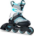 K2 Skate Girls Marlee Inline Skate, silver blue, 11-2
