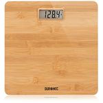 Duronic Digital Bathroom Scales BS503, Digital Scale for Bathroom, Weight Scale, Wooden Bathroom Scales, Digital Weighing Scale, Wood Electronic Scale