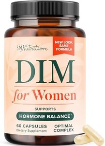 DIM Supplement 250 mg | Estrogen Balance for Women | Hormone Menopause Relief, Hot Flashes & Night Sweats, PCOS & Estrogen Metabolism Support Supplements with Dong Quai | Gluten-Free, 2-Month Supply