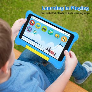Ainmel 7" Kids Tablet – Blue Child-Friendly Android Device
