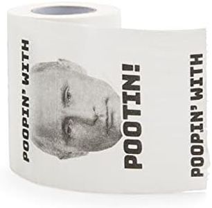 Big Mouth Inc Novelty Toilet Paper, Funny Political Gag Gift, Novelty TP, Great for Family Politicians, Funny Bathroom Accessory - Vladimir Putin