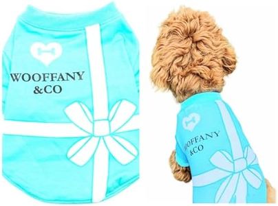 Everything Chic Dog Tee Shirt Luxury Dog Tank Top, Stylish Tshirt for Dogs, Summer Dog T-Shirts for Small Dogs, Premium Dog Tank Tops for Small Dogs, Comfy T Shirts for Small Dogs