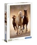 Clementoni - Running horses - 1000 Piece Puzzle