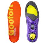 Goofort DynaZoom™ Carbon Fiber Performance Insoles Men Women,Arch Support Gel Orthotic Inserts–Dynamic Performance with Carbon Fiber Stability Plate Anti-Fatigue,Sports,Plantar Fasciitis