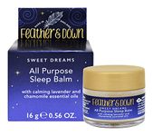 Feather & Down Sweet Dream All-Purpose Sleep Balm (16g) - With Calming Lavender And Chamomile Essential Oils To Encourage A Restful Night's Sleep. Vegan Friendly & Cruelty Free.