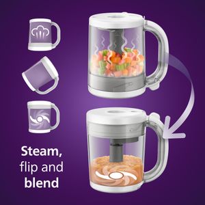 Philips Avent 4-in-1 Baby Food Maker – Steamer, Blender, Warmer