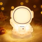 Afootry Night Light for Kids,16 Colors Cute Night Light for Kids Room Baby Toddler Kawaii Room Decor Lamp,USB Rechargeable Cute Gifts Astronaut Silicone Nursery Night Light with Timer Auto Shutoff