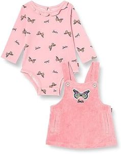 Levi's Baby Girls' Lvg Corduroy Skirtall Set 1ej325, PINK ICING, 18 Months