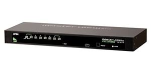 ATEN PS/2-USB VGA 8-Port KVM Switch CS1308 2048 x 1536, Controls 8 computers, cascade up to 2 levels & control up to 64 computers, two level password security UK, 1 KVM Market Leader