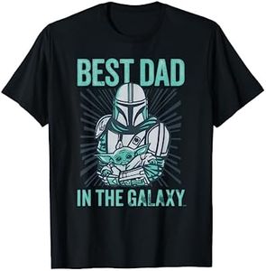 Star Wars The Mandalorian and Grogu Best Dad in the Galaxy Maglietta