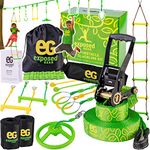 Exposed Gear Ninja Warrior Obstacle Course for Kids