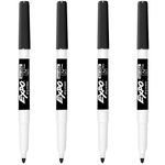 EXPO Low Odor Dry Erase Markers, Fine Point, Black, 4-Count