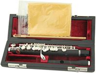 Segolike 1Set Piccolo Flute Instruments W/Wood Case Cleaning Cloth Screwdriver