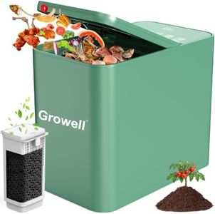 Growell 3.2L Smart Electric Composter, Countertop Food Waste Indoor Bin