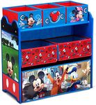 Disney Mickey Mouse 6 Bin Design and Store Toy Organizer by Delta Children