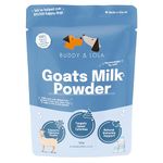 Buddy & Lola Goats Milk Powder for Dogs & Cats | Digestive Dog Health | Low Lactose Formula for Dog & Puppy | Perfect for Hydration | Suitable for Puppies & Dogs of all ages | Nutrient Rich