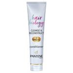 Pantene Hair Biology Cleanse and Reconstruct Clarifying Hair Conditioner, 160ml