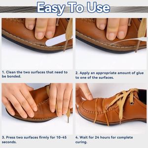 Waterproof Shoe Glue 30g – Clear Strong Repair Adhesive