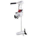 Watersnake Venom SXW 54lb 36" Transom Mount Electric Motor – Saltwater Tiller Steer Outboard with Telescopic Handle & 3-Blade Prop – 12V 8-Speed Boat Engine for Fishing Canoes & Inflatables
