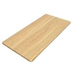 FLEXISPOT Whole Piece 48"x30" Desktop 1" Thickness Height Adjustable Desk Rectangular Tabletop Maple Board (48INCH Maple Top)