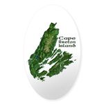 CafePress Cape Breton Oval Bumper Sticker Car Decal