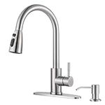 WOWOW Kitchen Sink Faucet with Soap