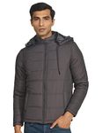 Amazon Brand - Symbol Men's Quilted Jacket (AW21-SY-QWH-156_Grey_S)