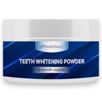 UPSmileDirect Teeth Whitening Powder - 12 Month Supply | Dentist Approved | Enamel-Safe & Sensitivity-Free | Cool Mint Flavour | Removes Years of Stains | Tongue Scraper Included