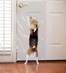 The Original LAMINET Deluxe Dog Scratch Shield - Protect Your Doors & Walls with Our Deluxe Heavy-Duty Flexible Plastic Dog Scratch Shield - (36L x 16W - INCHES)