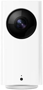 WYZE Cam Pan 1080p Pan/Tilt/Zoom Wi-Fi Indoor Smart Home Camera with Night Vision, 2-Way Audio, Works with Alexa & the Google Assistant, White - WYZECP1