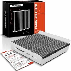 A-Premium Cabin Air Filter with Activated Carbon Compatible with Mercedes-Benz W163 Series ML320 1998-2003, ML350 2003-2005, ML430 1999-2001, ML500 2002-2005, ML55 AMG 2000-2003, Replace# 1638350047