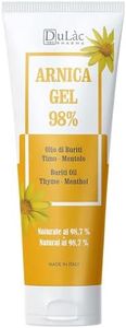 Dulàc - Arnica Gel 98% for Bruising and Swelling 100ml, Arnica Cream for Muscle and Joint Relief, Strong, Non-Greasy, Natural Formula, Arnica Cooling Gel Ideal for Massage