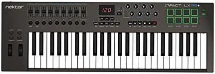 Nektar Impact LX49+ USB MIDI Keyboard Controller with Nektar DAW Integration