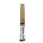 ProMark Classic Forward 7A Hickory Drumsticks, Oval Wood Tip, Buy 3 Pairs Get 1 Free