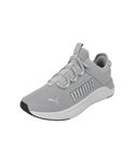 Puma Unisex-Adult Softride Astro Slip Cool Mid Gray-Feather Gray-Frosted Dew Running Shoe - 11 UK (37879915)