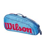 Wilson Junior Tennis Bag, Up to 3 Tennis Rackets, For Children and Teenagers