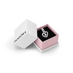 Pandora Signature Women's Sterling Silver December Birthstone Dangle Charm for Bracelet, With Gift Box