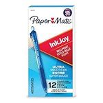 Paper Mate InkJoy 300RT Retractable Ballpoint Pens, Medium Point, Blue, Box of 12 (1951259)