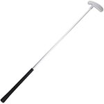 Putter,3‑Section Assembly Right/Left Handed Putter for Indoor Travel Training Club Anti‑Skid Rubber Handle Easy to Disassemble and Assemble