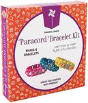 Pinwheel Crafts Paracord Bracelet Kit - DIY Kids Crafts, Paracord Bracelet w/Sturdy Buckle & Paracord 550 Cord - 8 Colorful Friendship Bracelets Gifts - Jewelry Making Kit for Girls 8-12 Years Old