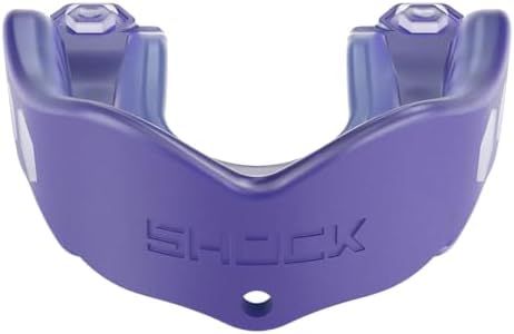 Shock Doctor Mouth Guard Sports, Hockey, Lacrosse, Baseball, Wrestling Moutguard, Gel Max Heavy Duty Protection & Custom Fit, Football Mouth Guard with Strap, Adult & Youth Mouthguard