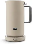Aarke Stainless Steel Kettle - Perfect for Coffee and Tea Maker Enthusiasts, Non-Drip Spout, Double-Wall Construction, Dry Boil Protection, Heat-Safe Handle, LED Cool-Down Indicator, 1.2L (Sand)
