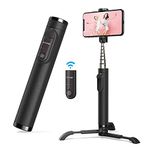 SCRUBY BlitzWolf BW-BS9 All In One Mini bluetooth Selfie Stick Monopod Tripod Integrated Detachable Tripods Selfie Sticks for Iphone