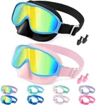 Vvinca Swim Goggles with Nose Cover