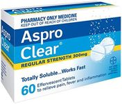 Aspro Clear Regular Strength 60 Tablets