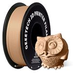 GEEETECH PLA 3D Printer Filament, 1.75mm Wood PLA, 1kg (2.2lbs) Spool, Dimensional Accuracy +/- 0.03mm