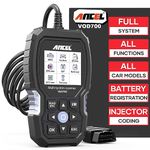 ANCEL VOD700 All System OBD2 Scanner Fits for Volvo Car Code Reader Full Function Diagnostic Scan Tool ABS Bleeding Injector Oil ETC SRL BMS EPB TPMS Reset Tool